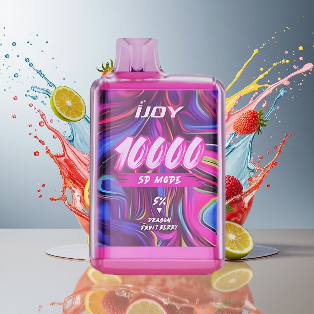 IJOY SD10000 Norge Engros 20ml 5% Nikotin Dragonfrukt Bær Engangsdamper