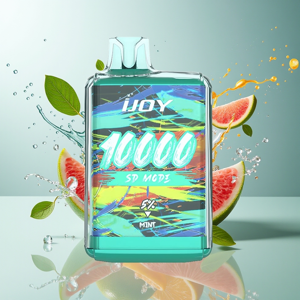 IJOY SD10000 Norge Engros 20ml 5% Nikotin Mynte 650mAh Type-C