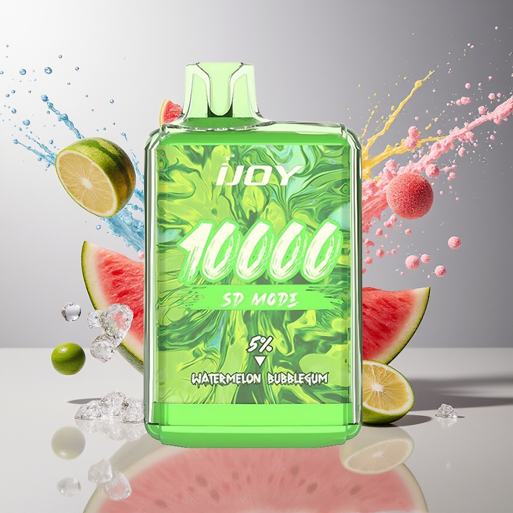 IJOY SD10000 Norge Engros 20ml 5% Vannmelon Tyggegummi Engangsdamper