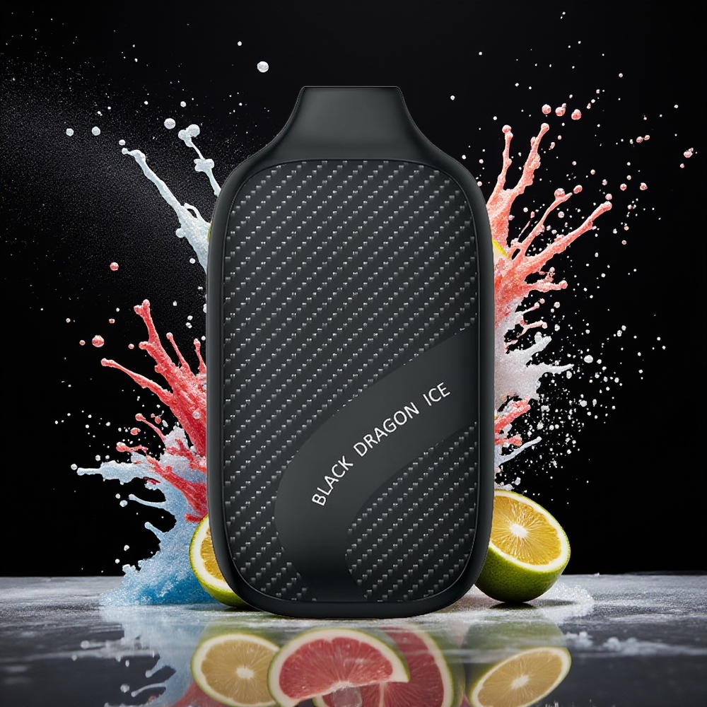 IJOY Stone 4000 Puffs 1000mAh 10ml Norge Engros Svart Drage Is