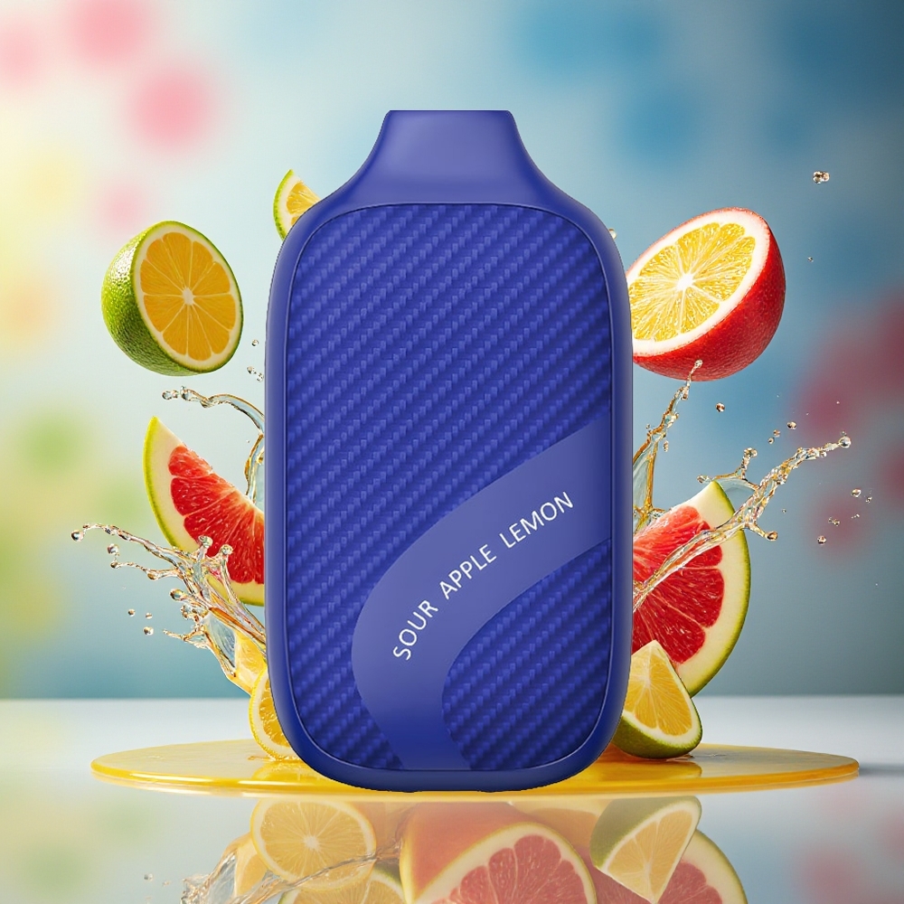 IJOY Stone 4000 Puffs Norge Engros 1000mAh 10ml Sur Eple Sitron Engangsdamper