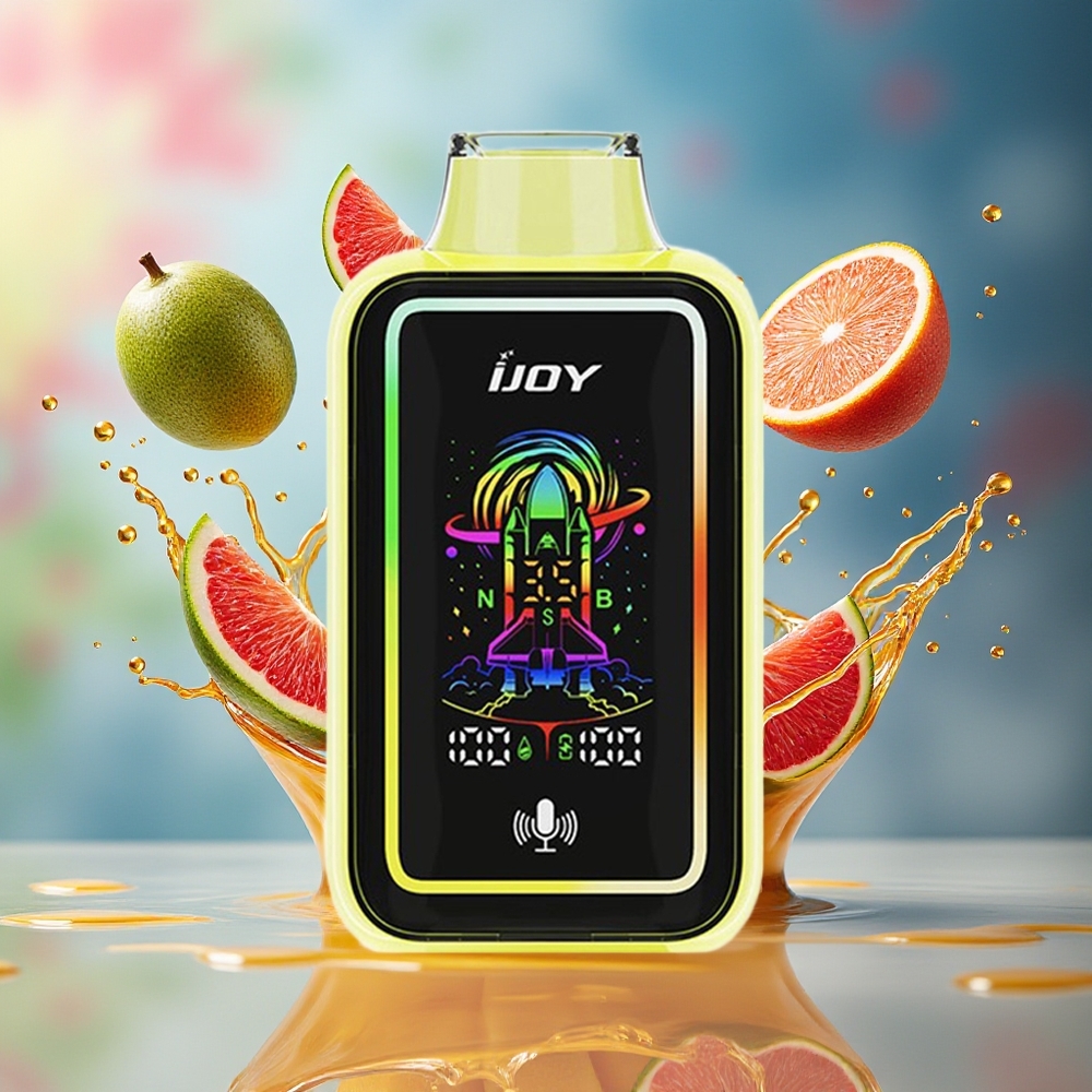 IJOY URANUS 25000 Puffs Norge Engros Justerbar Luftstrøm Type-C Lading Mexico Mango