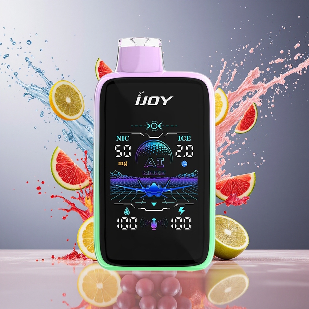 IJOY Uranus Mate 40000 Puffs Norge Engros Drupe Blåse Pop Justerbar Luftstrøm Type-C
