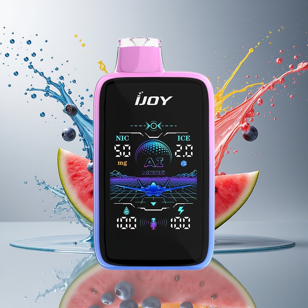 IJOY Uranus Mate 40000 Puffs Norge Engros Justerbar Luftstrøm Blåbær Vannmelon