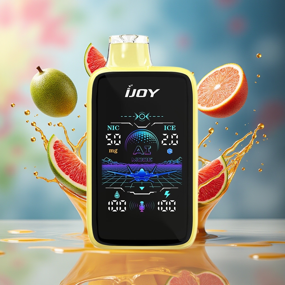 IJOY Uranus Mate 40000 Puffs Norge Engros Justerbar Luftstrøm Mexico Mango 20ML