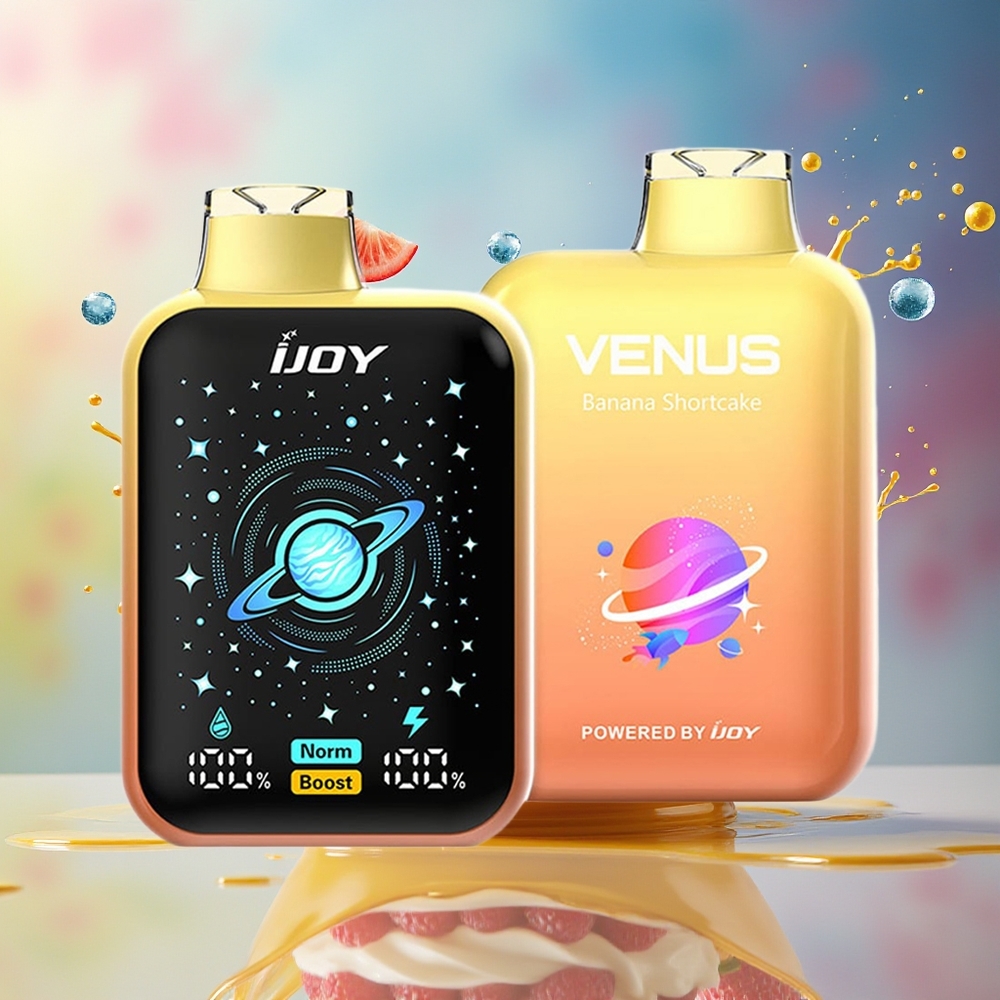 IJOY VENUS 25000 Puffs Norge Engros Banankake 20ML 900mAh TYPE-C