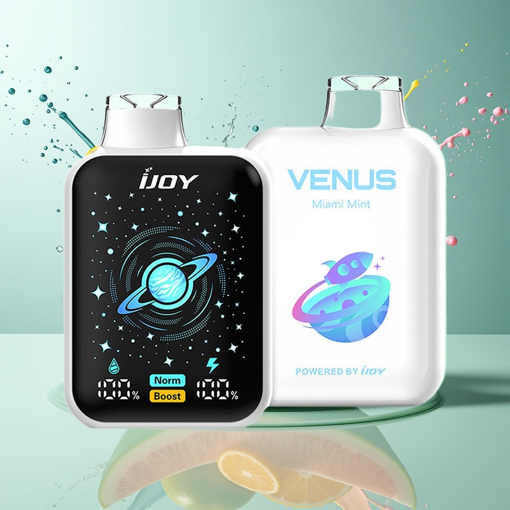 IJOY VENUS 25000 Puffs Norge Engros Miami Mynte 20ML 900mAh TYPE-C