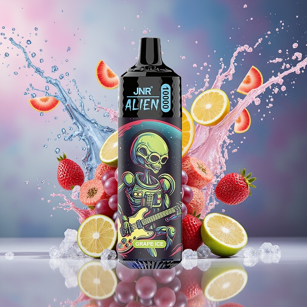 JNR Alien 10000 Puffs Norge Engros 850mAh 20ml Type-C RGB Isdrue