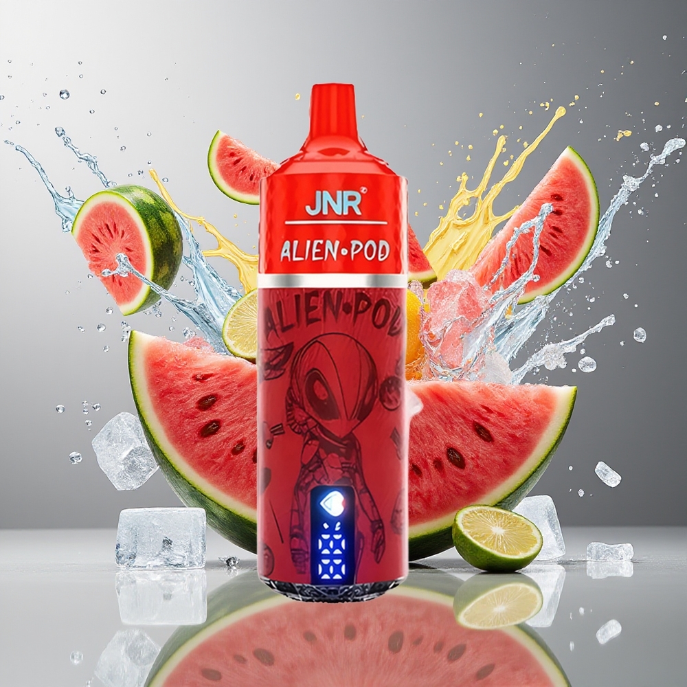 JNR Alien Pod 13000 Puffs Norge Engros Vannmelon Is Display Mesh Core Type-C