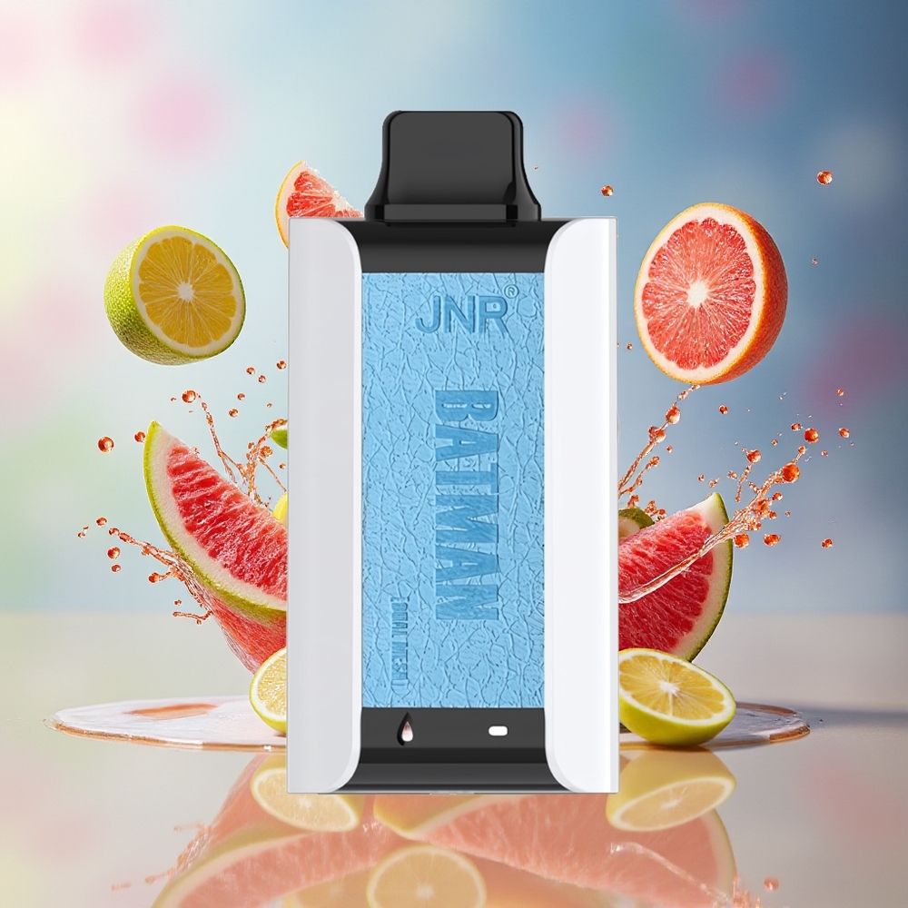 JNR Batman 11000 Puffs 850mAh 20ml Type-C Dual Mesh Coil Norge Engros Fruktige Tyggis