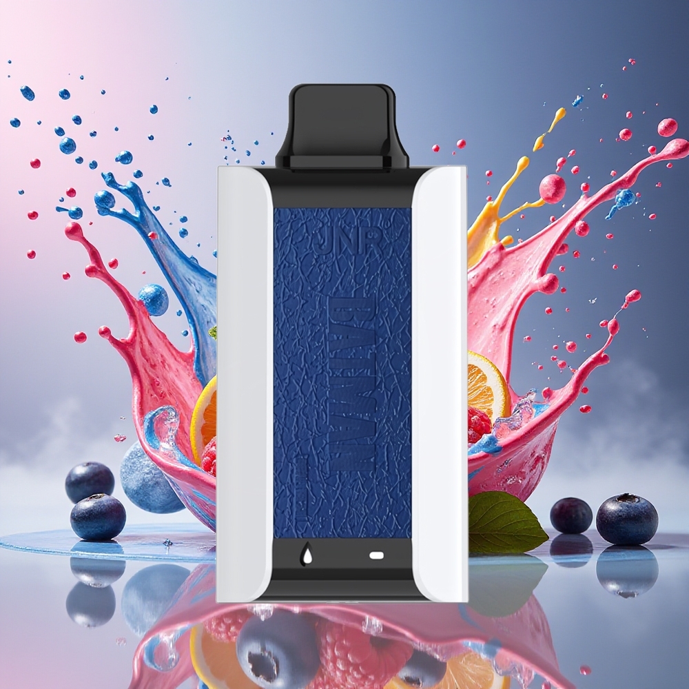 JNR Batman 11000 Puffs Norge Engros 850mAh 20ml Type-C Lading Blåbær Bringebær