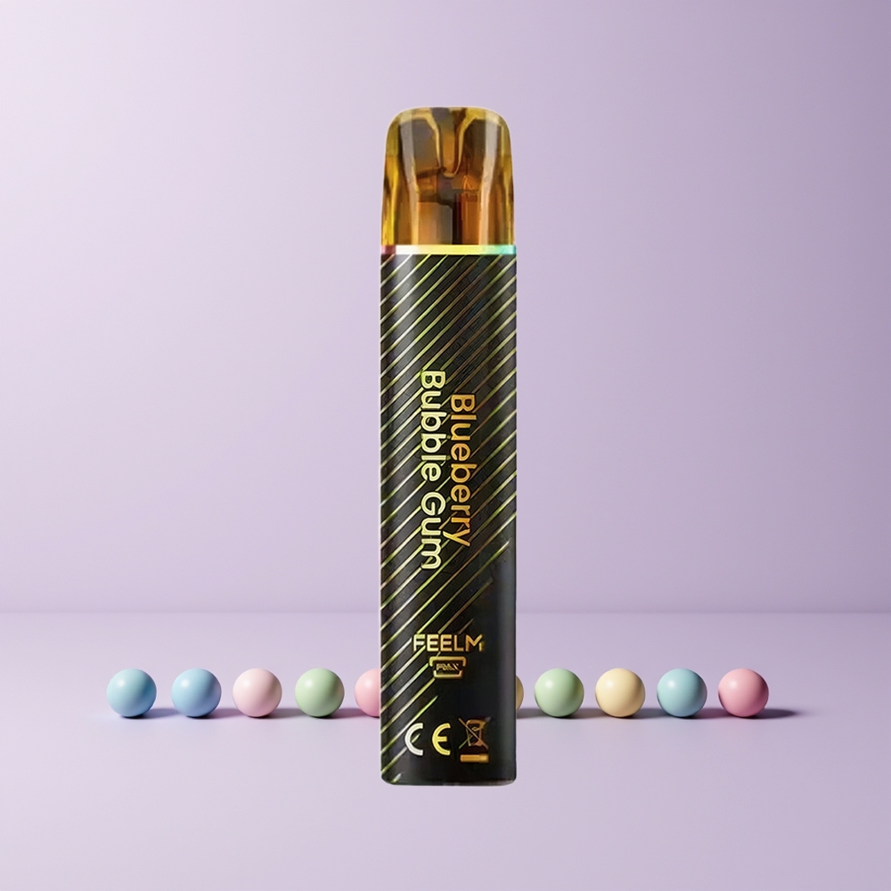 JNR Black&Golden 600+200 Puffs 550mAh 2ml Norge Engros Blåboble Tyggegummi