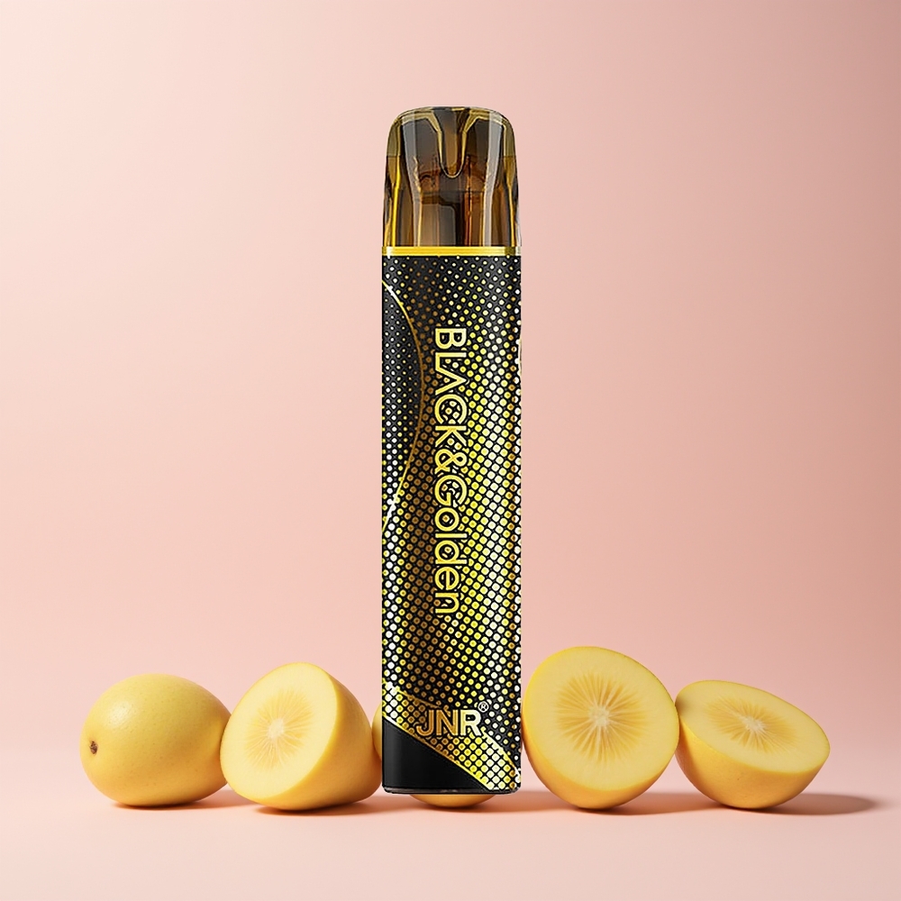 JNR Black&Golden 600+200 Puffs 550mAh Norge Engros Triple Mango (Trippel Mango)