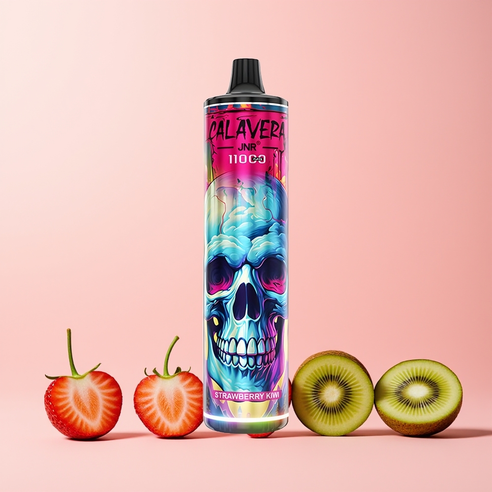 JNR Calavera 11000 Puffs Norge Engros Type-C 850mAh 21ml 1.0ohm Jordbær Kiwi