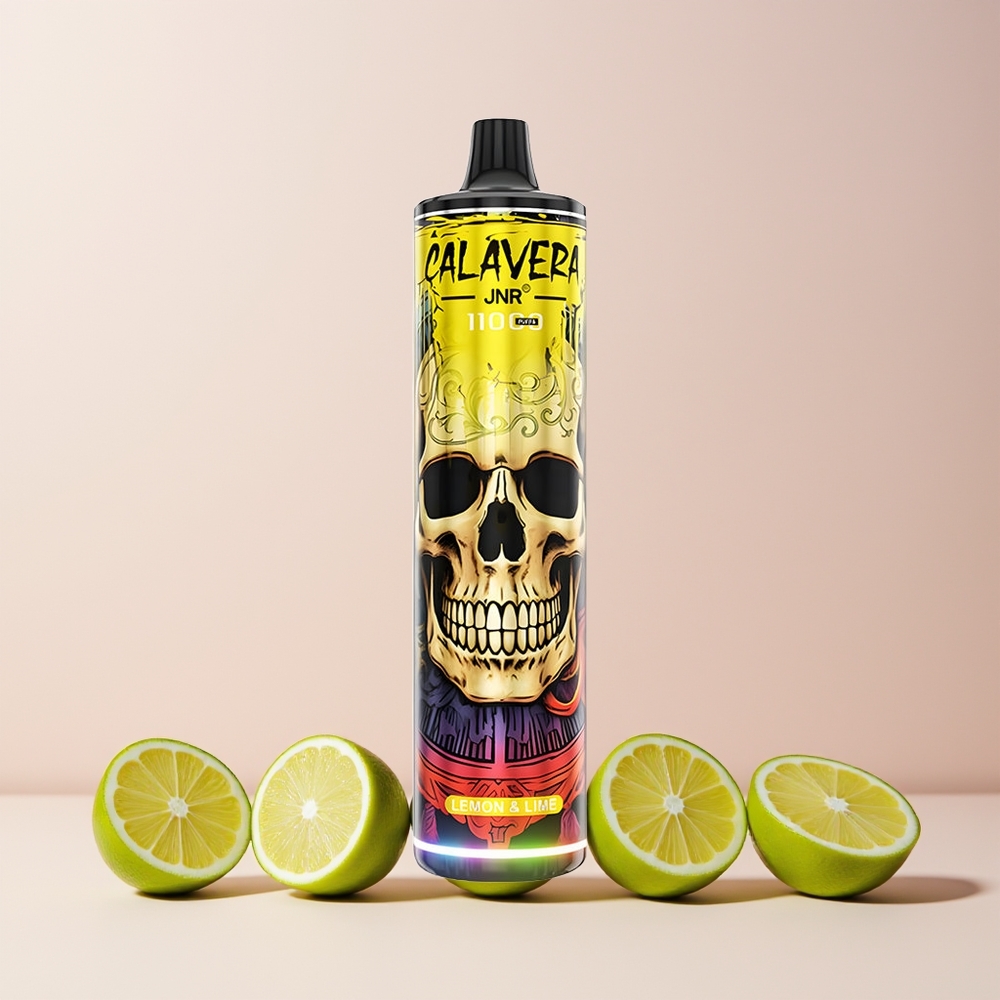 JNR Calavera 11000 Puffs Norge Engros Type-C 850mAh 21ml 1.0ohm Sitron & Lime