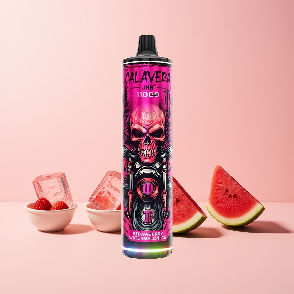 JNR Calavera 11000 Puffs Norge Engros Type-C 850mAh 21ml Jordbær Vannmelon Is