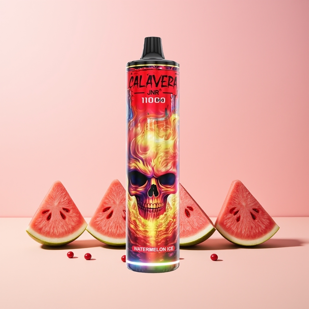 JNR Calavera 11000 Puffs Norge Engros Vannmelon Is Type-C 850mAh 21ml 1.0ohm