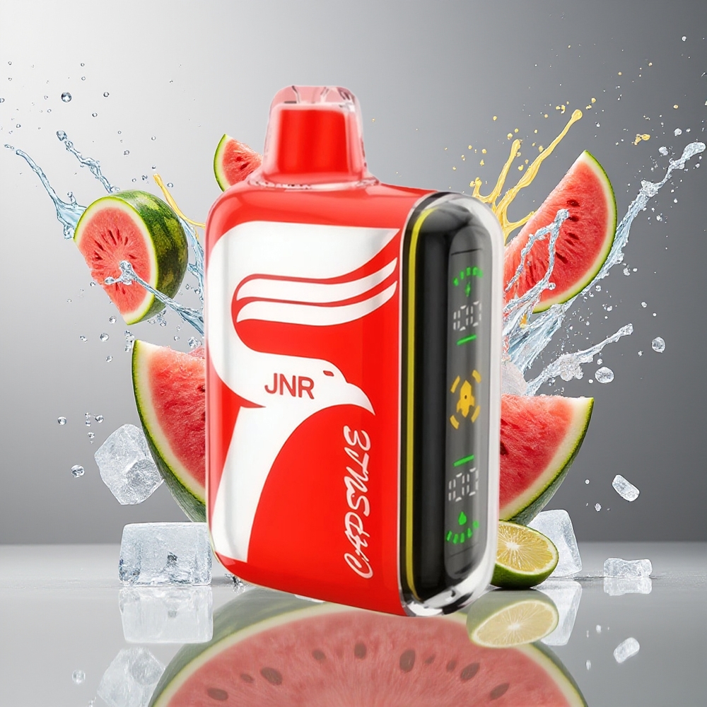JNR Capsule 15000 Puffs Norge Engros Vannmelon Is 20ml 850mAh Boost Mode Type-C