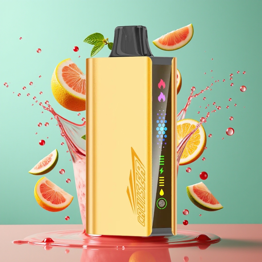 JNR Cruiser 12000 Puffs Byttesystem Engangsdamp Kjølig Mynte Norge Engros 3500mAh Dual Mesh Skjerm