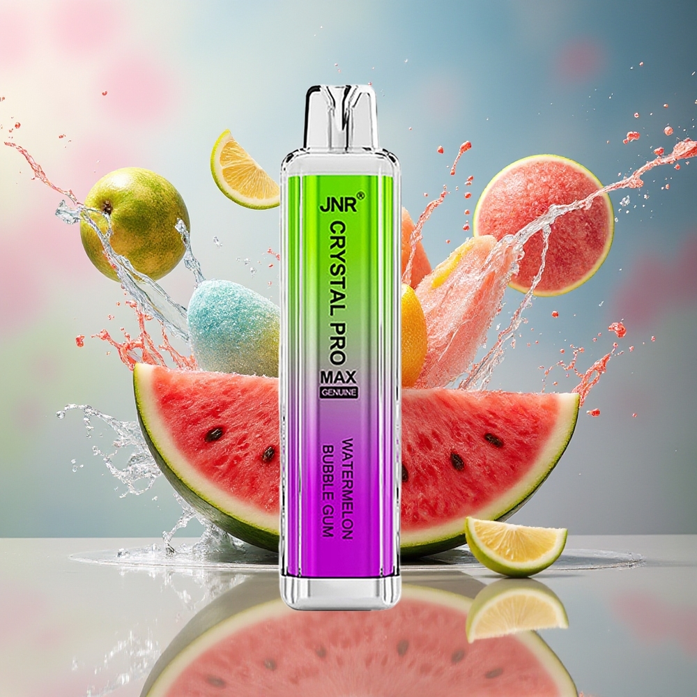 JNR Crystal Pro Max 5000 Puffs Norge Engros Vannmelon Tyggegummi 1400mAh 12ml