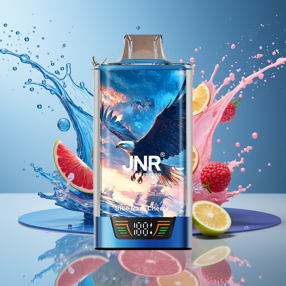 JNR Falcon Pro 28000 Norge Engros 30ml 950mAh Blå Bringebær Engangsdamper