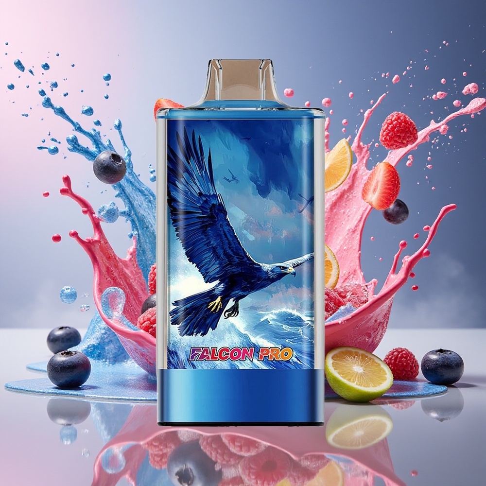 JNR Falcon Pro 28000 Norge Engros 30ml 950mAh Blåbær Sur Bringebær