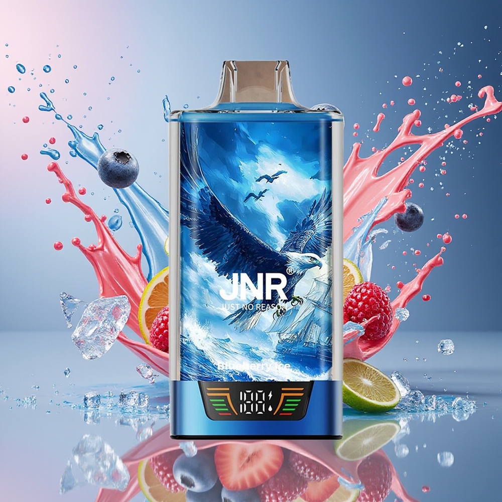 JNR Falcon Pro 28000 Norge Engros 30ml 950mAh Smart Display Blåbær Is