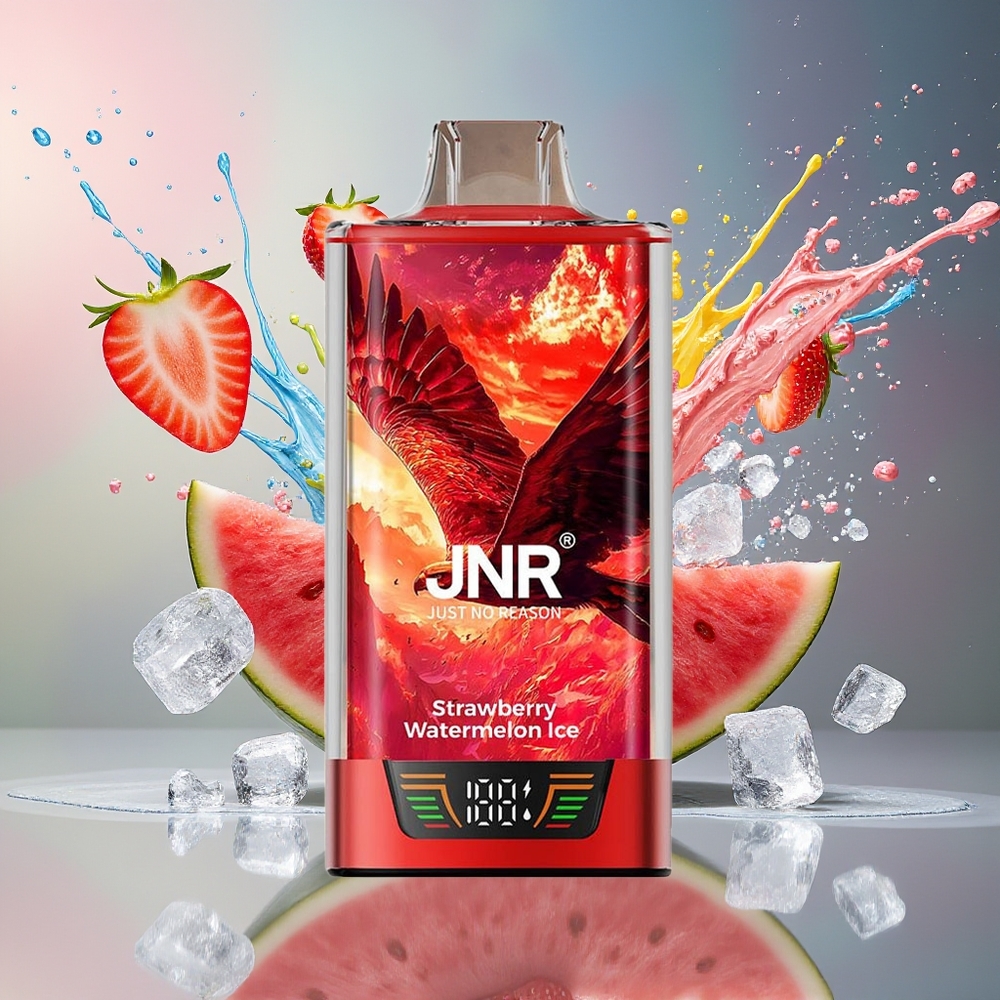 JNR Falcon Pro 28000 Norge Engros 30ml 950mAh Smart Display Jordbær Vannmelon Is