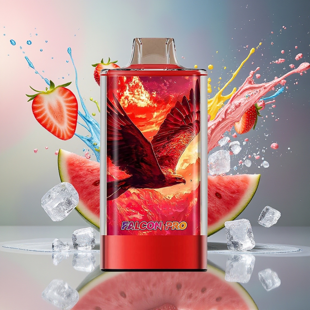 JNR Falcon Pro 28000 Norge Engros 30ml 950mAh Smart Display Jordbær Vannmelon Is