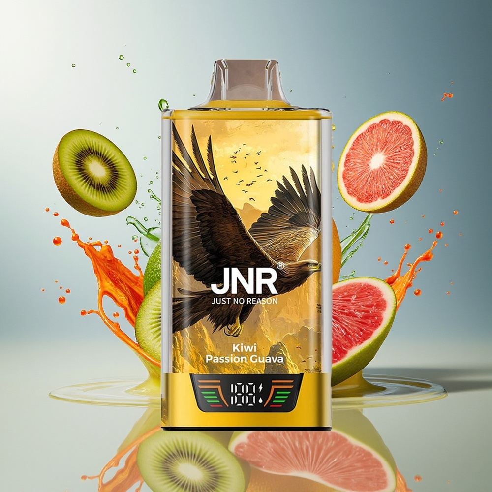 JNR Falcon Pro 28000 Norge Engros 30ml 950mAh Smart Display Kiwi Pasjon Guava