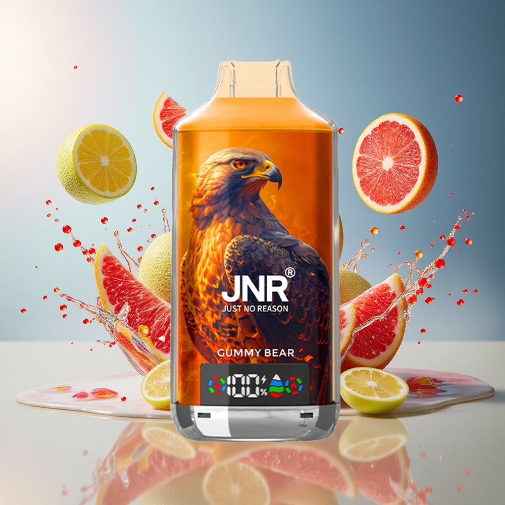 JNR Falcon X 18000 Puffs Norge Engros 750mAh 24ml Dual Mesh Coil Gummibjørn