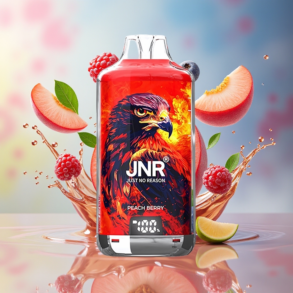 JNR Falcon X⁺ 28000 Norge Engros 950mAh 2ml Fersken Bær Justerbar Luftstrøm