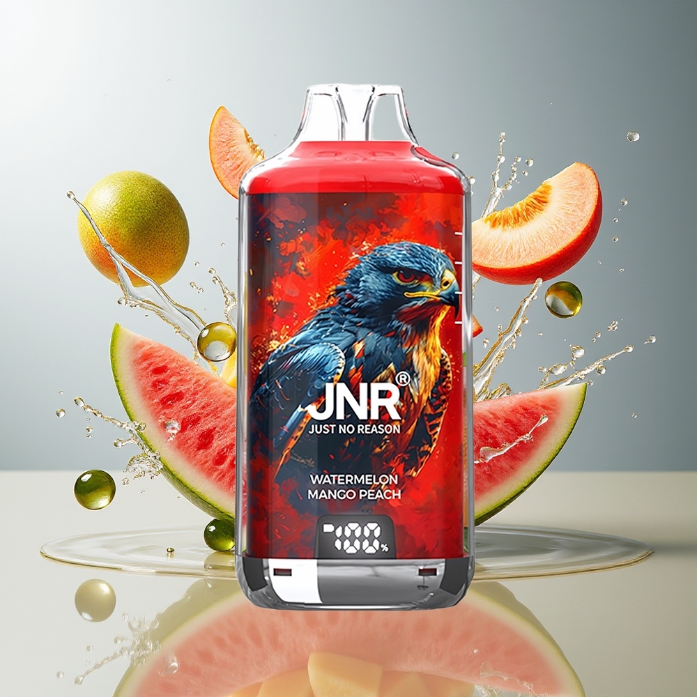 JNR Falcon X⁺ 28000 Norge Engros 950mAh Justerbar Luftstrøm 2ml Vannmelon Mango Fersken