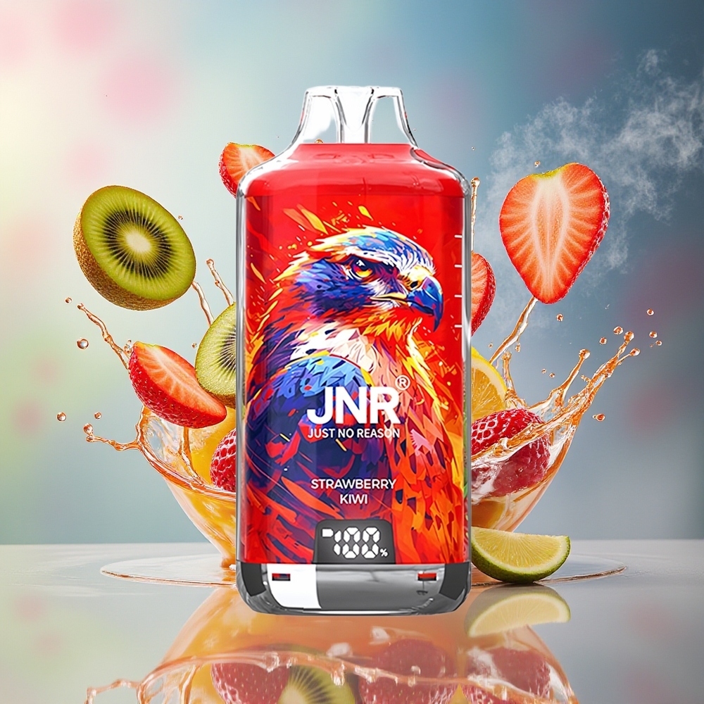 JNR Falcon X⁺ 28000 Norge Engros 950mAh Justerbar Luftstrøm Jordbær Kiwi