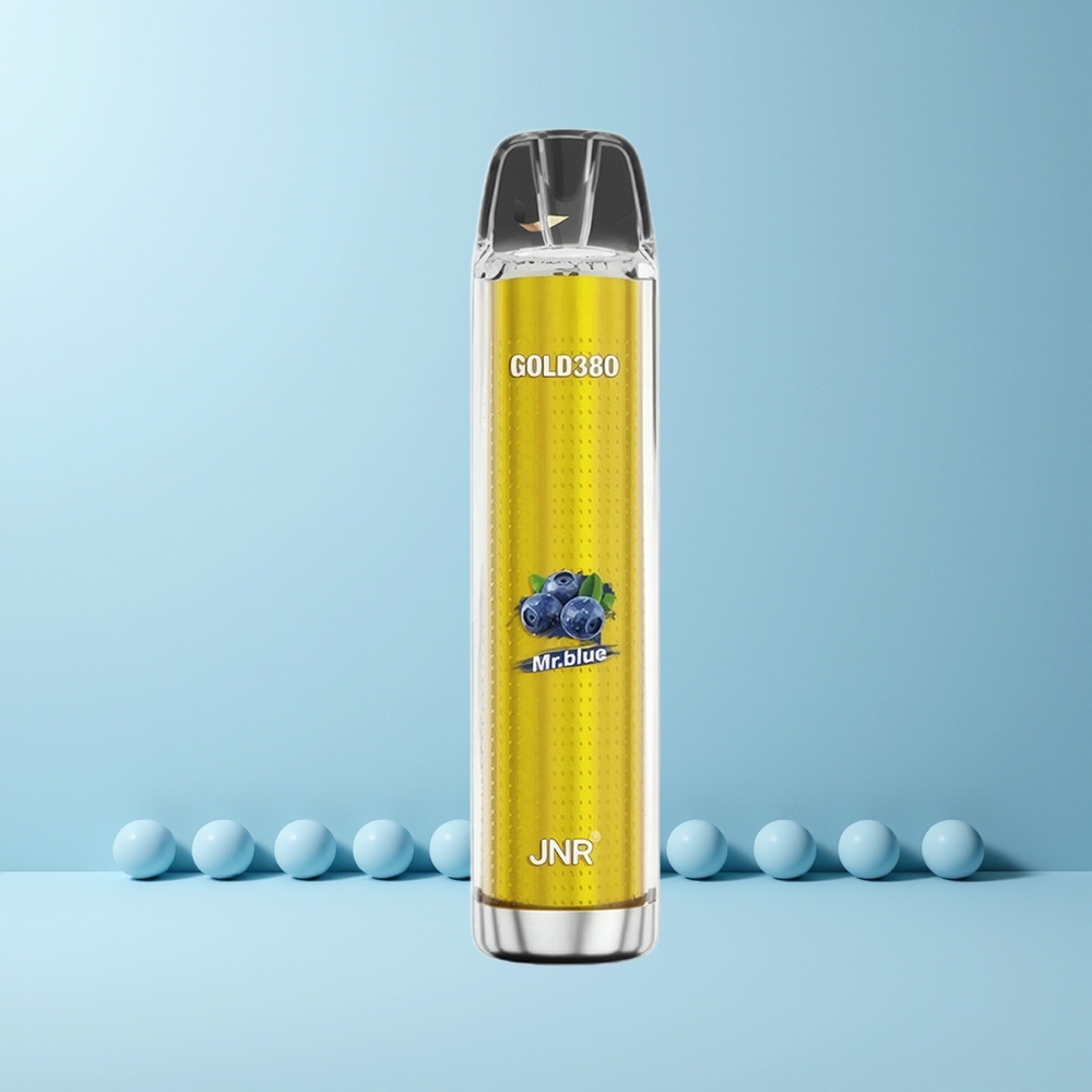 JNR Glod380 6000 Puffs 1500mAh 1.0ohm Mesh 13ml Norge Engros Herr Blå