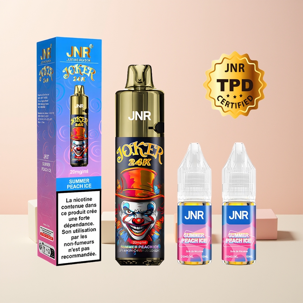 JNR Joker 24K Norge Engros Sommerskogsbær Is 2% Nikotin 800mAh