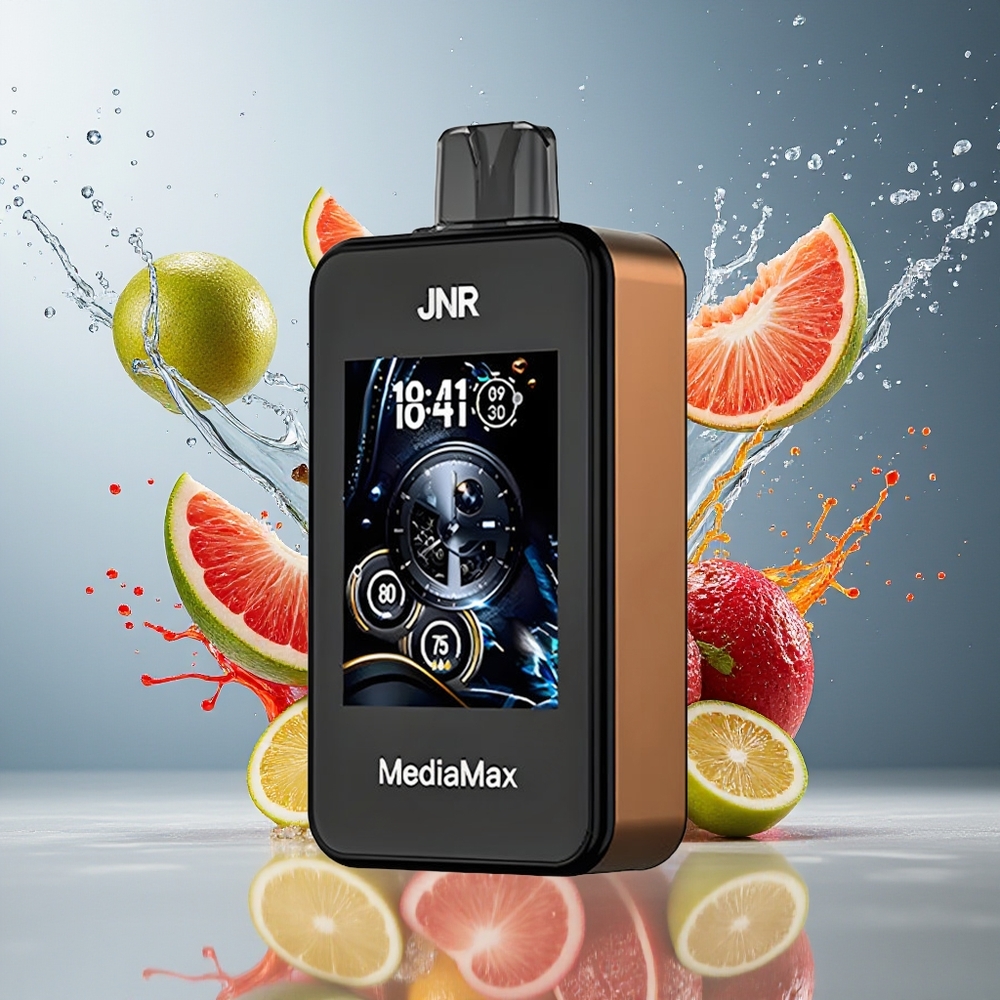 JNR MediaMax 40000 Puffs Norge Engros 1000mAh 21mL 5% Dual Mesh Type-C HD