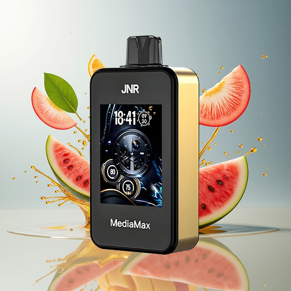 JNR MediaMax 40000 Puffs Norge Engros 1000mAh 21mL Fersken Mango Vannmelon Type-C