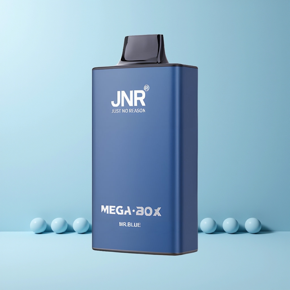 JNR Mega Box 25000 Puffs Norge Engros 30ml 850mAh Dual Mesh Type-C Mr Blå