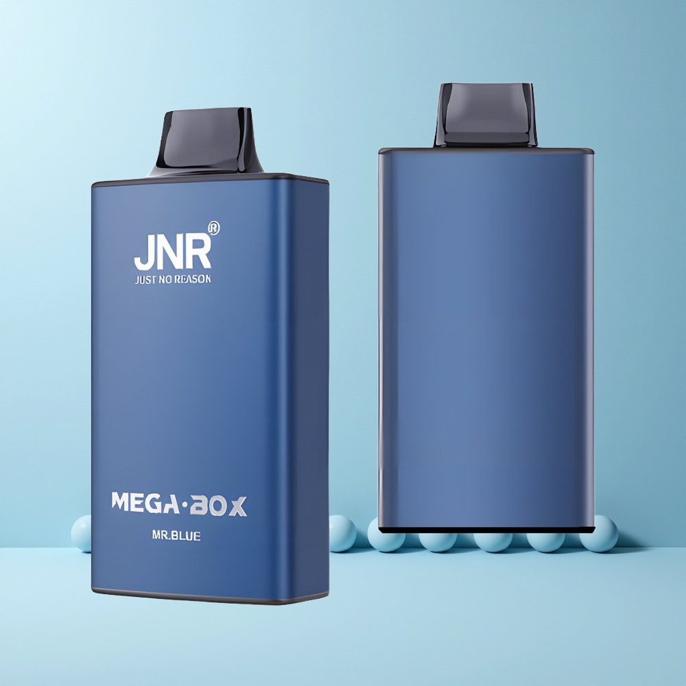 JNR Mega Box 25000 Puffs Norge Engros 30ml 850mAh Dual Mesh Type-C Mr Blå