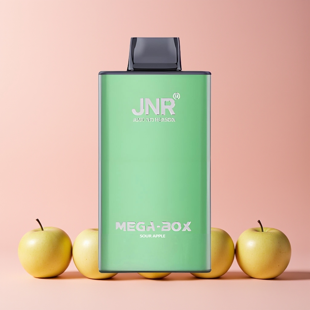 JNR Mega Box 25000 Puffs Norge Engros 30ml E-liquid 850mAh Type-C Sur Eple
