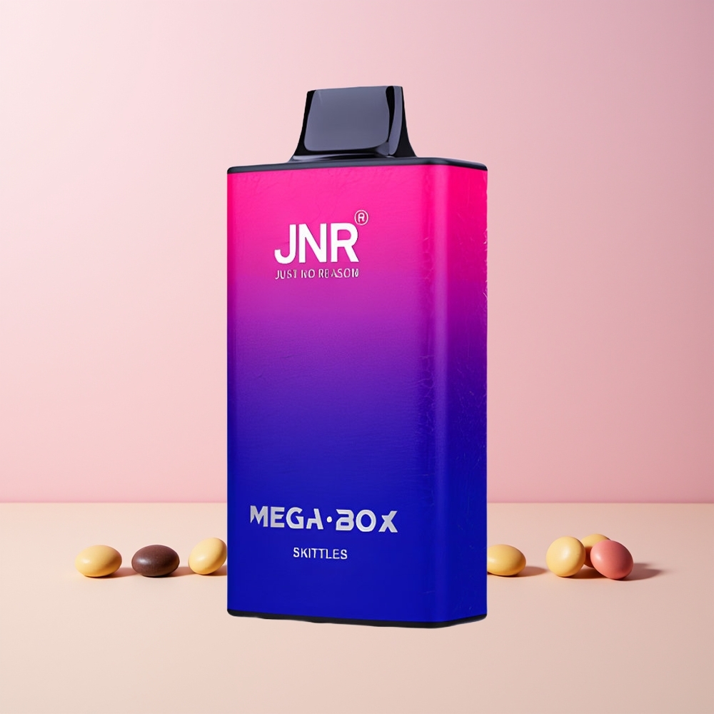 JNR Mega Box 25000 Puffs Norge Engros Disposable Vape Regnbue 30ml 850mAh Dual Mesh