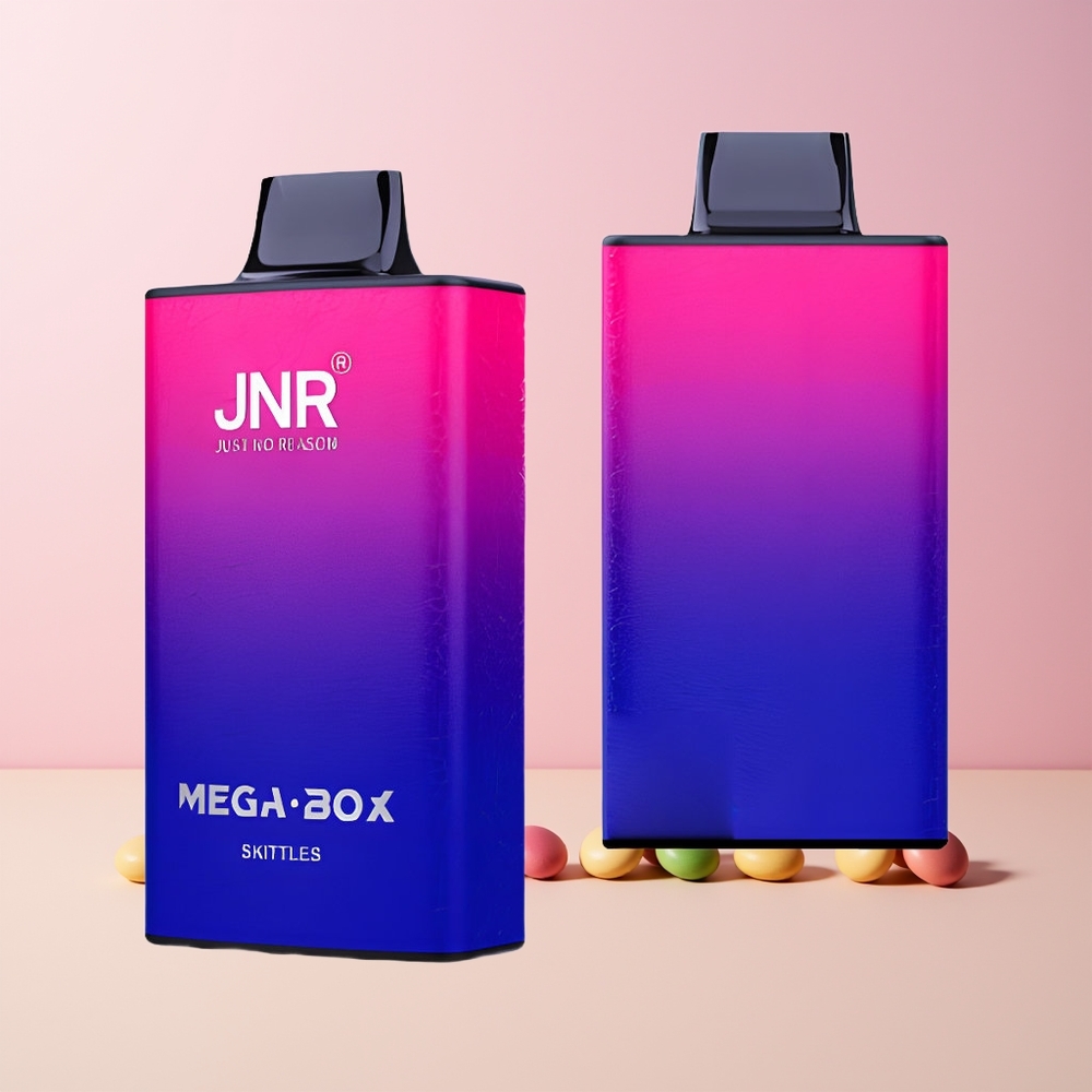 JNR Mega Box 25000 Puffs Norge Engros Disposable Vape Regnbue 30ml 850mAh Dual Mesh