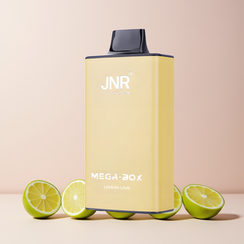 JNR Mega Box 25000 Puffs Norge Engros Disposable Vape Sitron & Lime 30ml 850mAh Dual Mesh