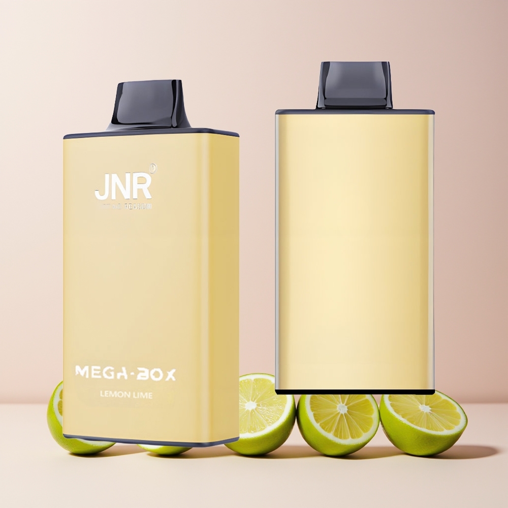 JNR Mega Box 25000 Puffs Norge Engros Disposable Vape Sitron & Lime 30ml 850mAh Dual Mesh
