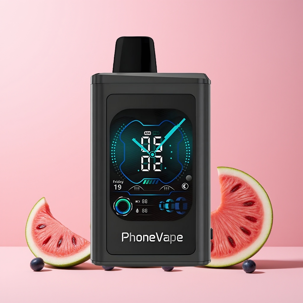 JNR PhoneVape 30000 puffs Norge Engros Blåbær Vannmelon 850mAh Turbo App Kontroll