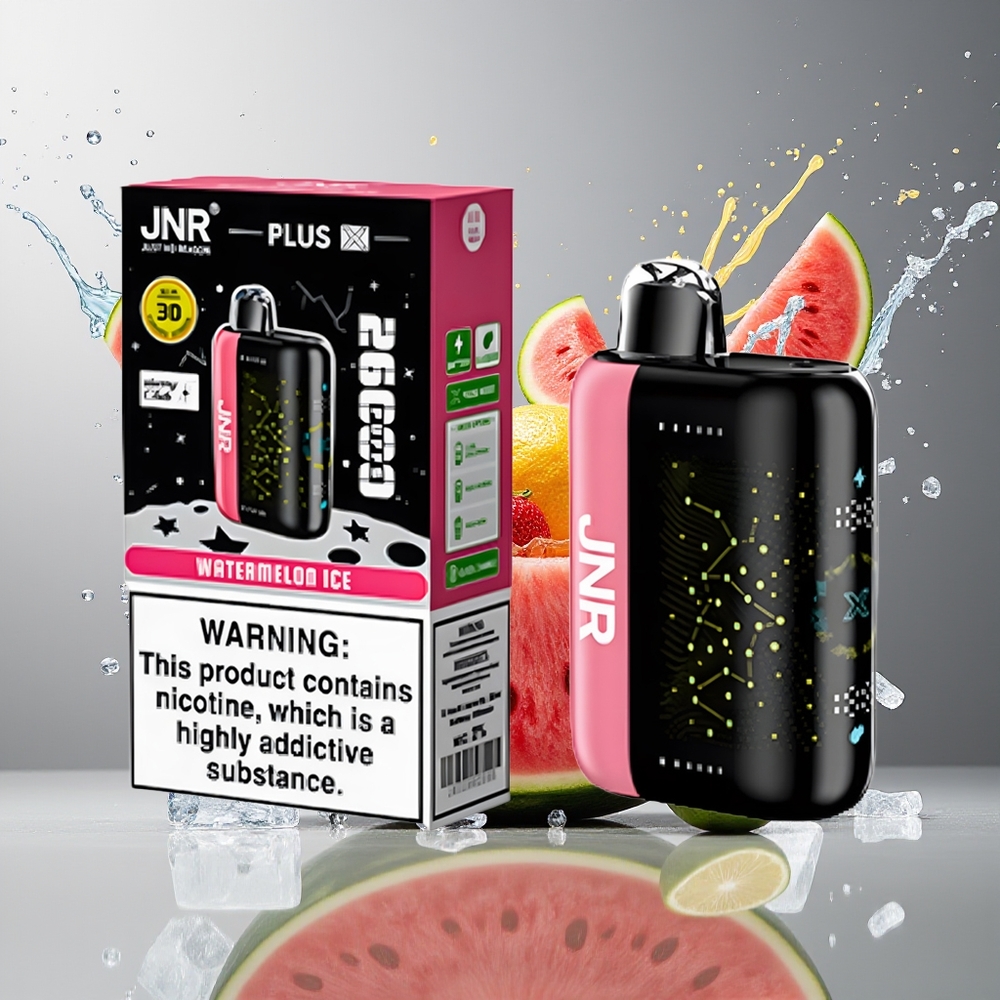 JNR Plus-X 26000 Puffs 850mAh Type-C 3D Skjerm Norge Engros Vannmelon Is