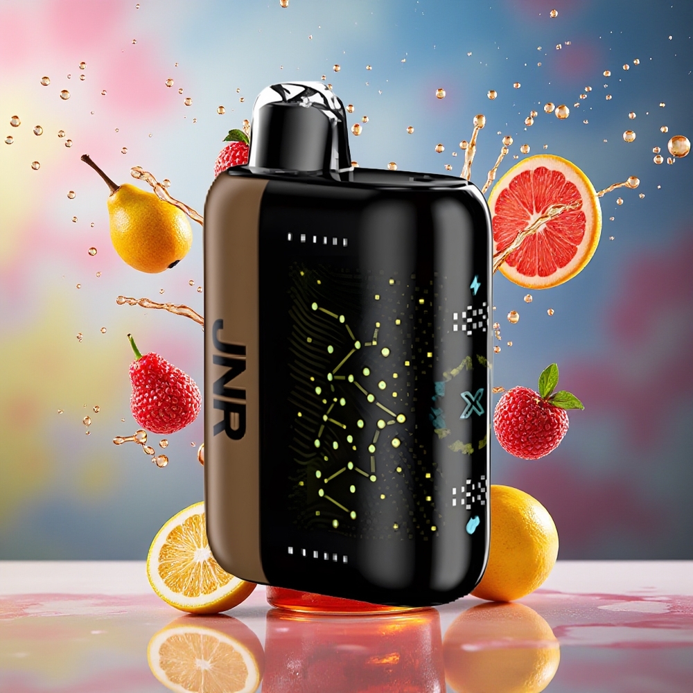 JNR Plus-X 26000 Puffs Norge Engros Fizzy Kirsebær Cola 850mAh 28ml 2% Dual Mesh
