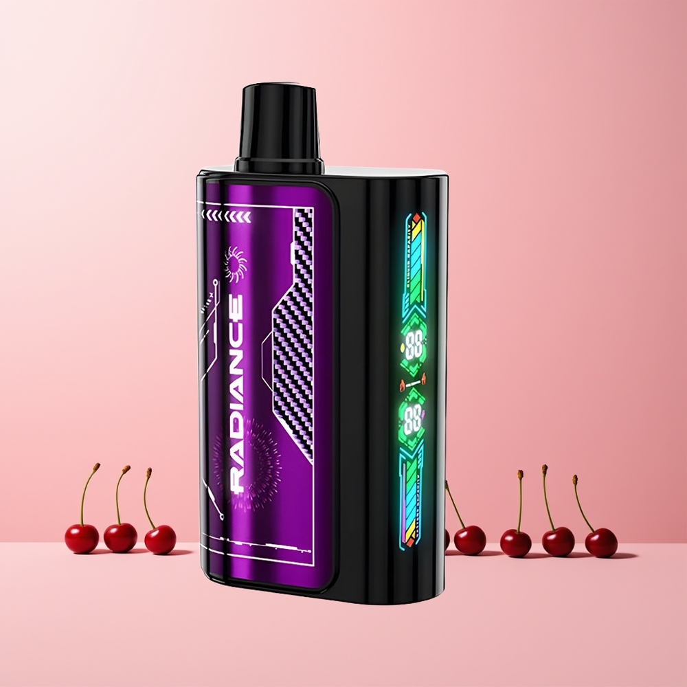 JNR Radiance 31000 Puff Engangs Vape Kirsebær Bær Norge Engros 28ml 2% Nikotin