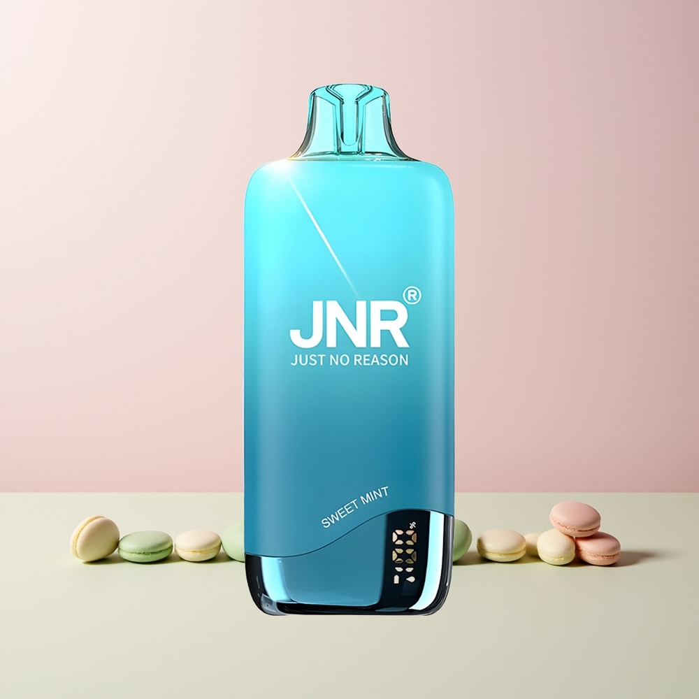 JNR Rainbow 10500 Puffs Engangs Vape Søt Mynte Norge Engros 600mAh 18ml